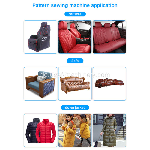 Automatische programmierbare Musternähmaschine für Kleidungsstück DS-8040
